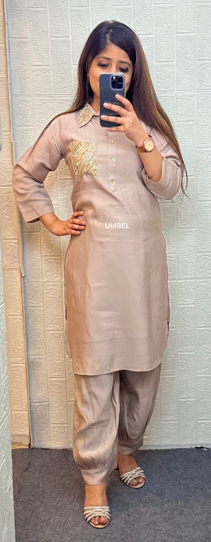 Chaarvi Cream Co-Ord set